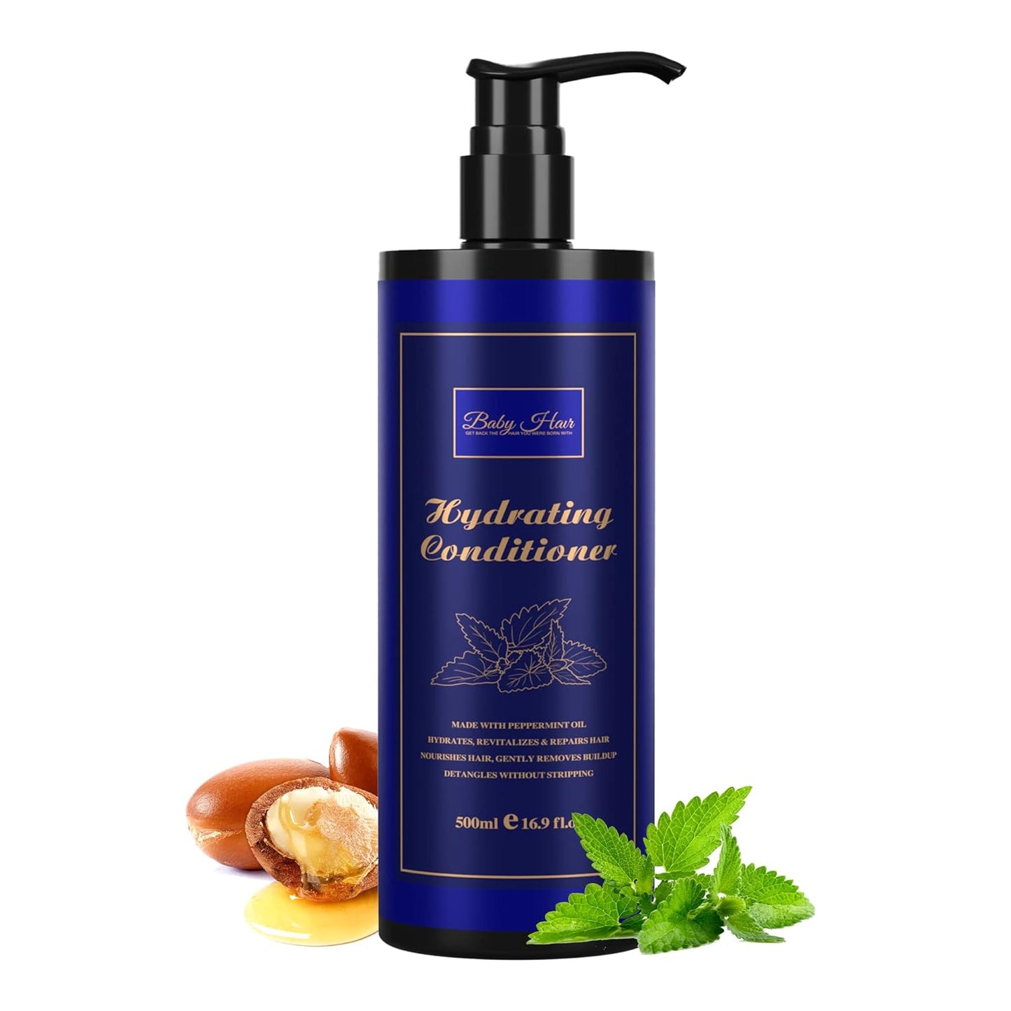 Baby Hair, Hydrating Revitalizing Conditioner, 16.9oz