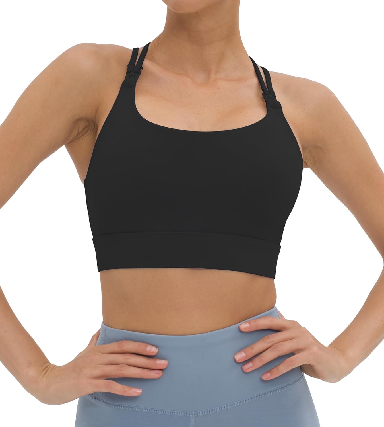 V VOCNI Nursing Bras for Breastfeeding Maternity Sports Bras Tank Top Sexy Crisscross Back Workout Yoga Pregnancy Bra