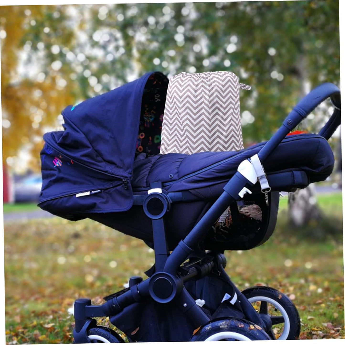 Milisten Reusable Diaper Pail Wet Bag for Cloth Diapers Elastic Edges Portable Storage Solution for Nursery or Travel