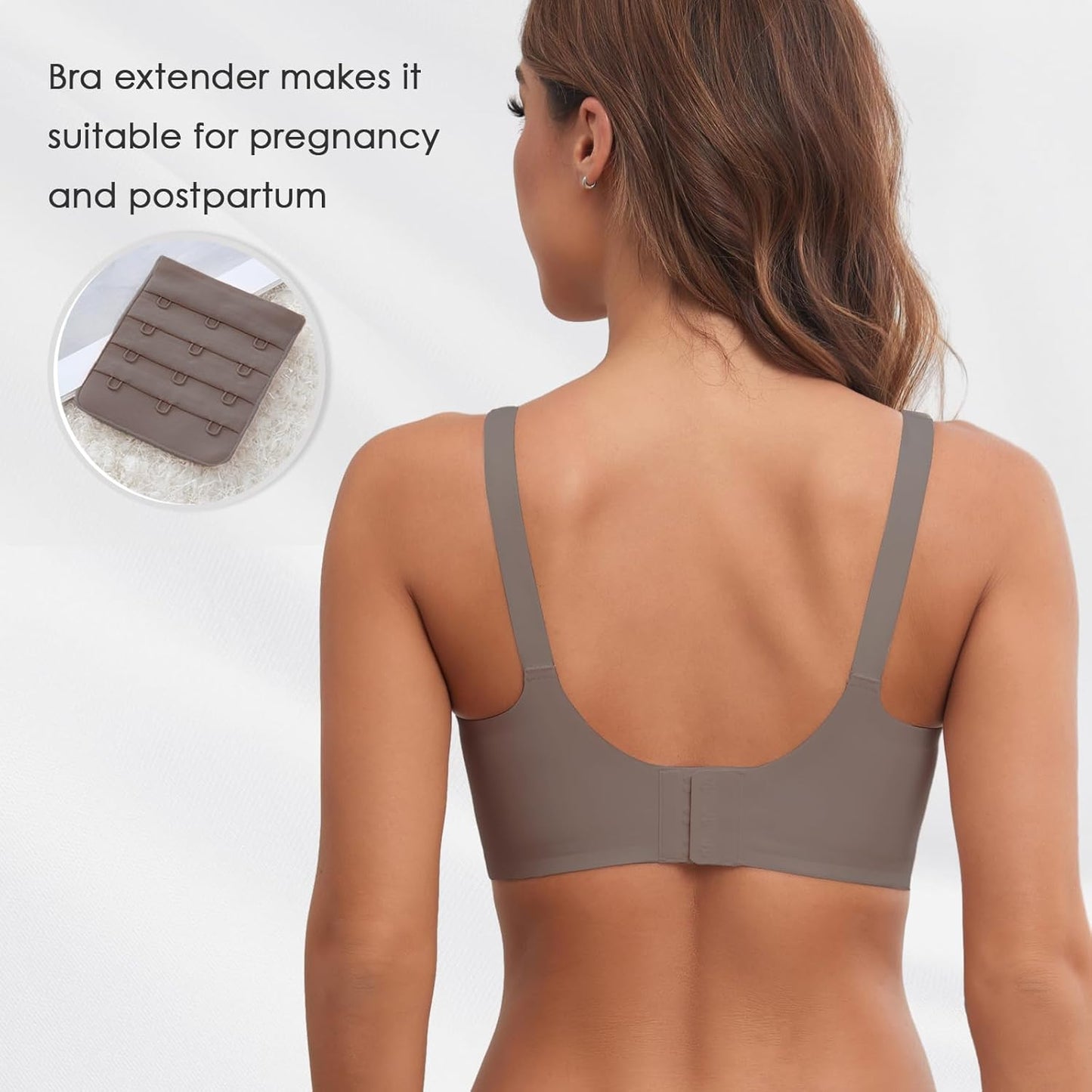 As Fairy Seamless Nursing Bras for Breastfeeding Soft Wireless Sleep Maternity Bralette Regular and Plus Size