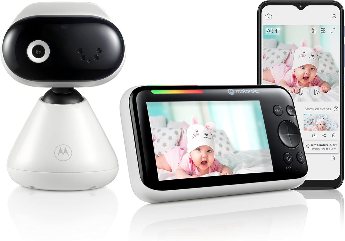 Motorola PIP1500 Connect 5.0" Wi-Fi Video Baby Monitor
