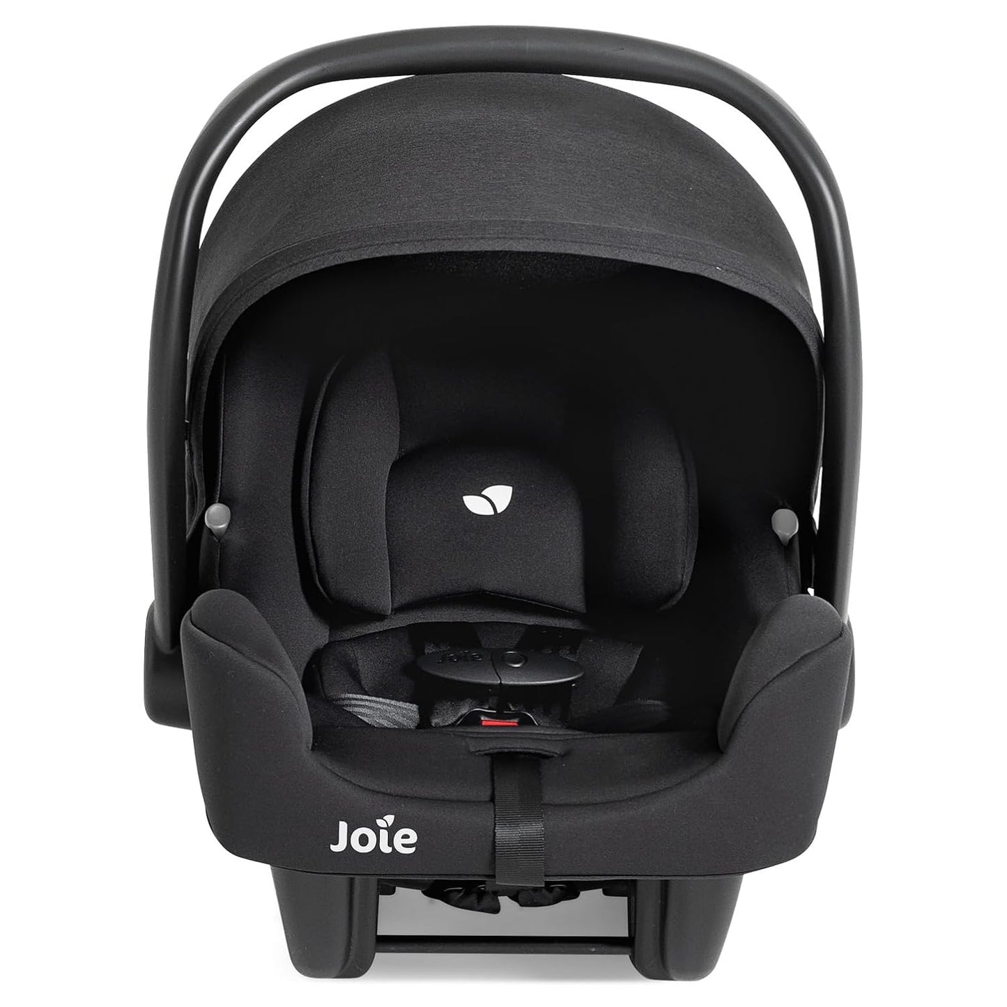 Joie Rue Lightweight Infant Car Seat & Anti-Rebound Base –Side-Impact Protection, 5-Point Harness, and UPF 50+ Canopy for Newborns and Infants (Shale Dark)