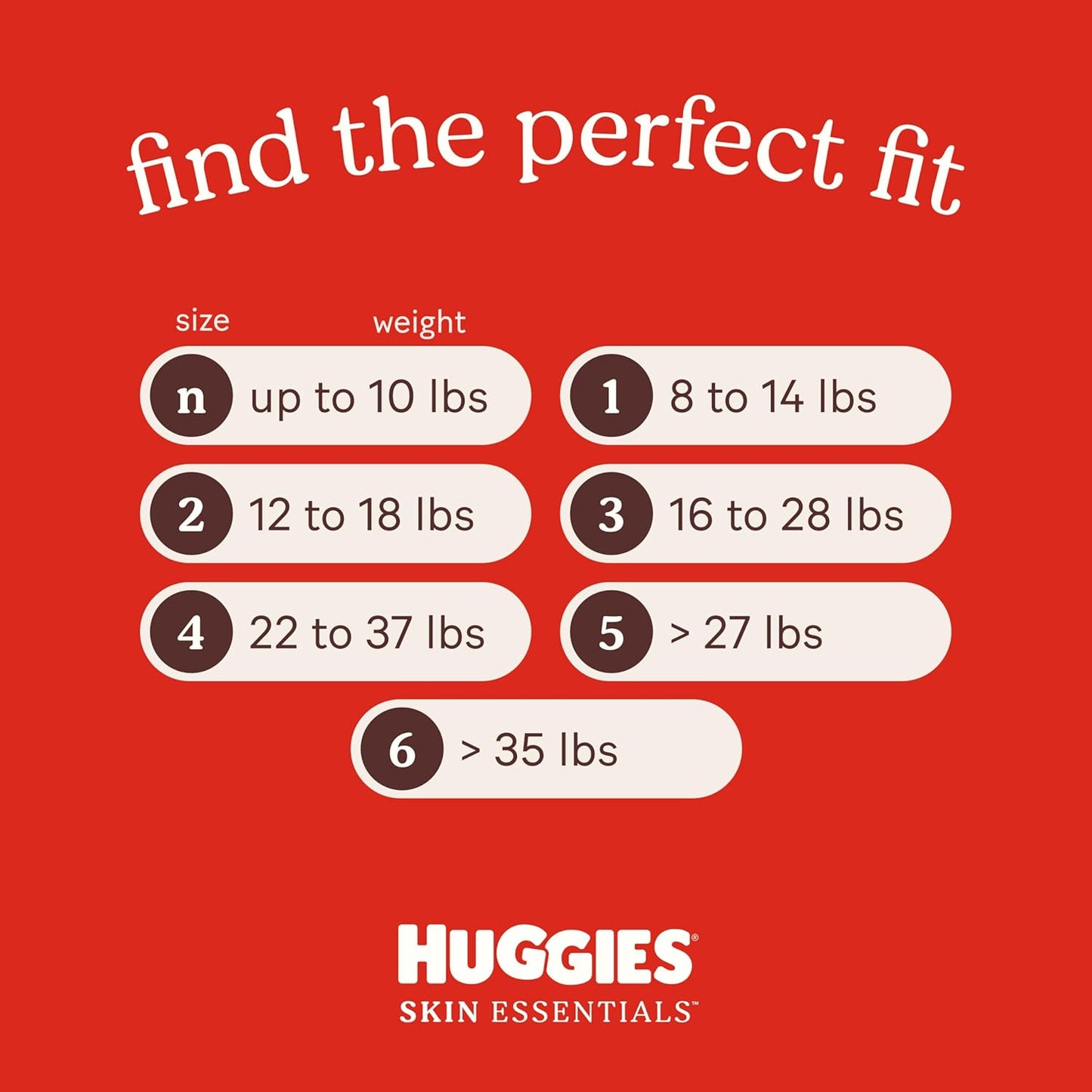 Huggies Size 4 Diapers, Skin Essentials Baby Diapers, Size 4 (22-37 lbs), 20 Count, Packaging May Vary