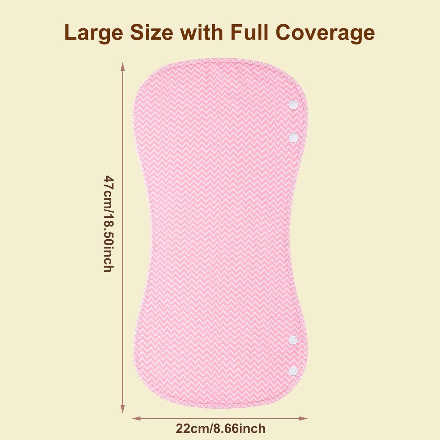 2-in-1 Burp Cloths and Baby Bibs - 6 Pack Large Super Absorbent Soft Cotton Burping Cloths for Spit Up, 3 Layers Thick Baby Burp Rags for Girls & Boys