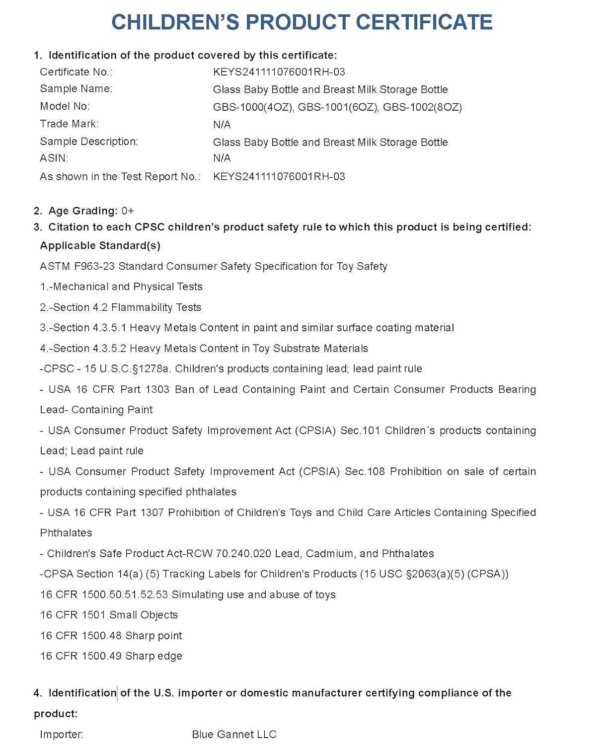 Multipurpose Anti-Colic Glass Baby Bottles with Slow Flow and Natural Flow Nipples, Breast Milk Collection and Storage Bottles, Wide-Neck Breast Pumps Compatible, 6-Pack (4oz, 6oz)