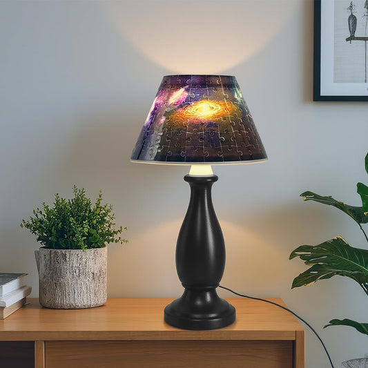 3d Puzzle Night Light, 124 PCS 3d Puzzle for Adults & Kids, 3D Jigsaw Puzzles with LED Light for Kids Room, 3D Puzzles for Kid Ages 8-13, Bedside Table Lamp, Gifts for Kid, Adult, Women, Teen