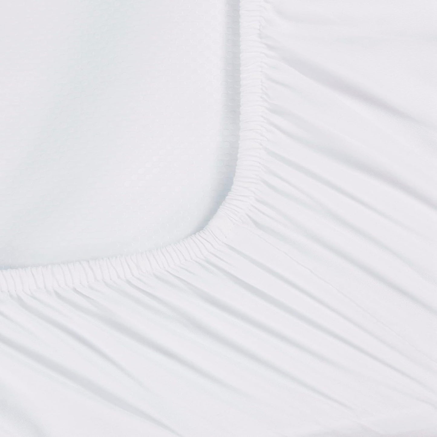 CaSaJa White 3 Pack Bassinet Sheet Set, Silky Soft Handfeel with Comfy Napping Surface for Baby Boy and Girl, Flexible Fit Various Kinds of Cradle and Bessinet Mattress Up to 15" x 30" and Breathable