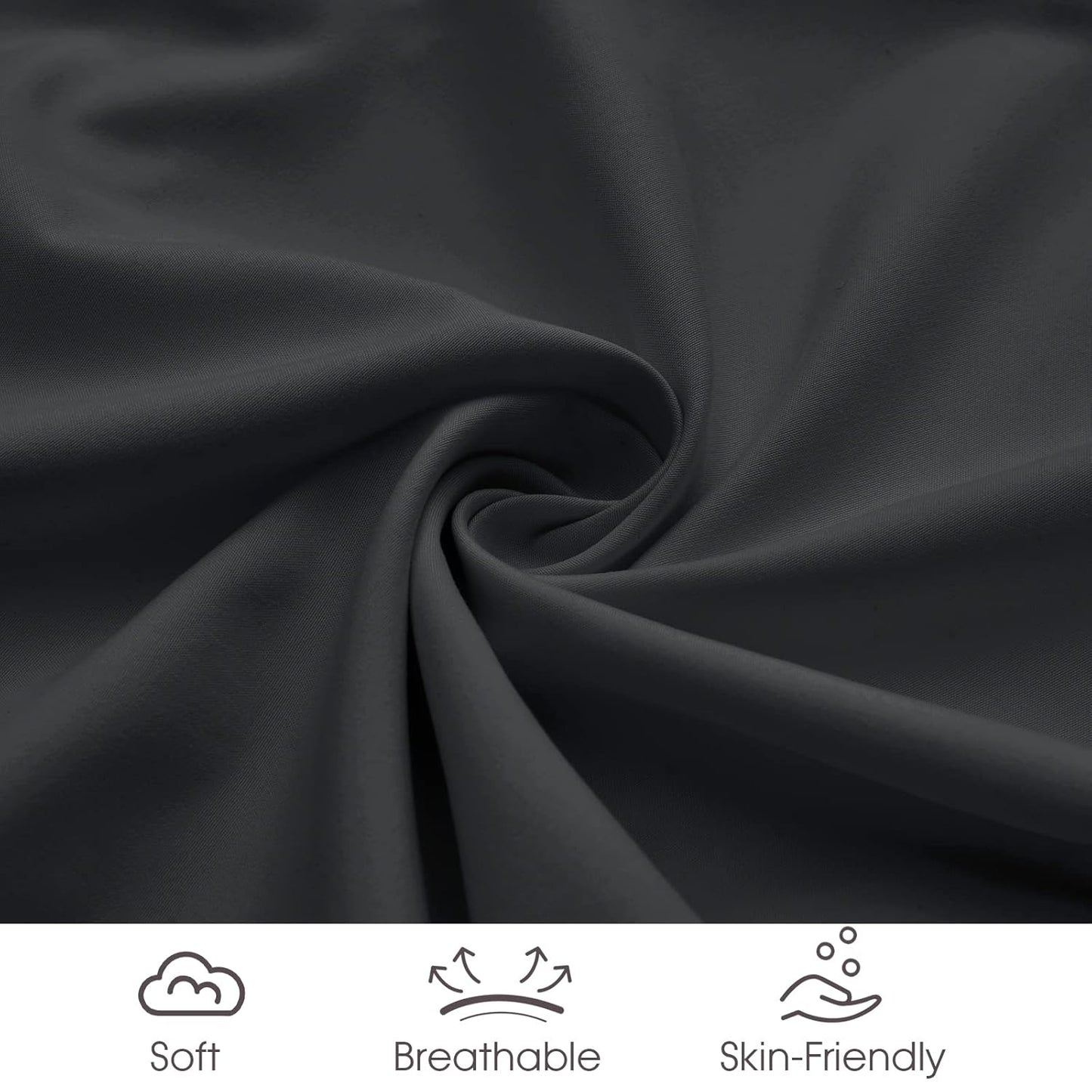 david's Kids 3 Pack Changing Pad Cover Set, Ultra Soft Breathable Cozy Microfiber Diaper Change Table Sheets for Baby Girls, Fit Most Changing Pads, Black