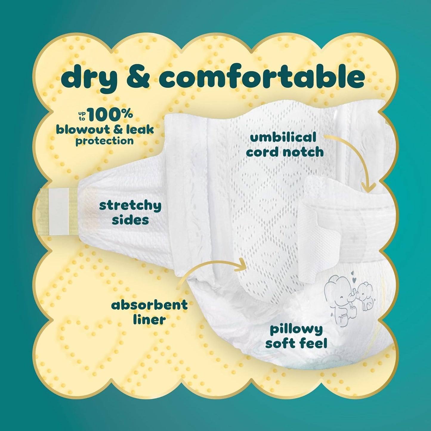 Pampers Baby Diapers - Swaddlers - Size P1, 27 Count, Ultra Absorbent Disposable Preemie Diaper