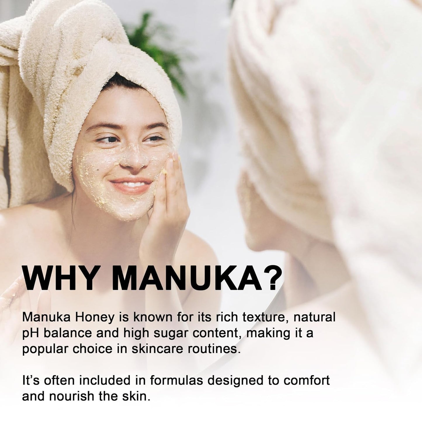 Super Natural Goods Manuka Honey Cream (8oz) – Hydrating Lotion for All Skin Types Suitable for Kids and Adults | Moisturizing Body Cream with Real Manuka Honey Aloe Vera Juice and Cocoa Butter
