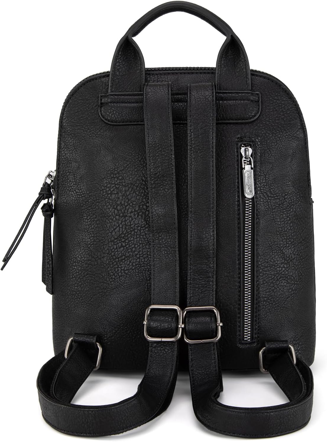 Montana West Wrangler Backpack Purse for Women Medium Ladies Bookbag Travel Daypacks Bags Black Purse