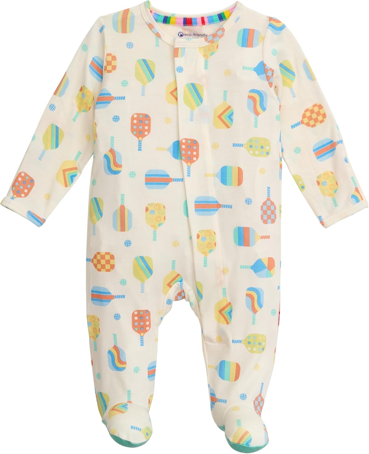 Magnetic Me Girls Modal Magnetic Baby Footie Pajamas | Silky Soft Modal Fabric | Baby Sleepers Available Sizes PRE - 24M
