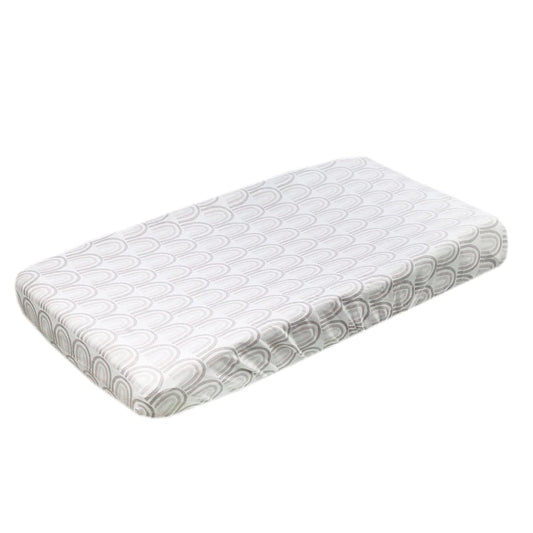Copper Pearl Premium Knit Changing Pad Cover Soft, Stylish, and Universal Fit for All Standard Diaper Changing Pads, Trendy Design Changing Pad Covers, Bliss