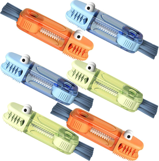 4 in 1 Cup Lid Cleaning Brush (6Pcs) - Water Bottle Brush, Portable Crevice Cleaning Brush Set for for Bottle Tight Spaces Cup and Sealed Food Storage containers with lids