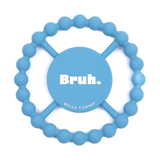 Baby Teether by Bella Tunno, Silicone Teethers for Babies 3-6 Months, 6-12 Months, Baby Toys, Pacifier, Teething Relief, Boys, Girls, Bruh
