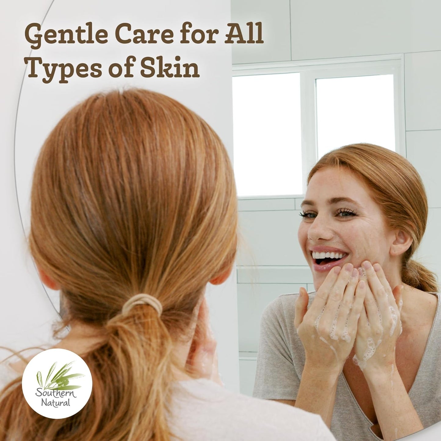 Southern Natural Goat Milk Soap Bar – Unscented Oatmeal & Honey, Castile & Unscented – Handmade for Dry, Sensitive Skin – Face & Body Wash for Men, Women, Kids, Baby – 3 pack (4-4.5 oz)