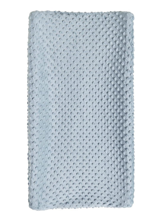 Changing Pad Cover Super Soft Dots Skin-Friendly Breathable Wipeable Changing Table Sheets for Baby Boy and Baby Girl (Cloud Blue)