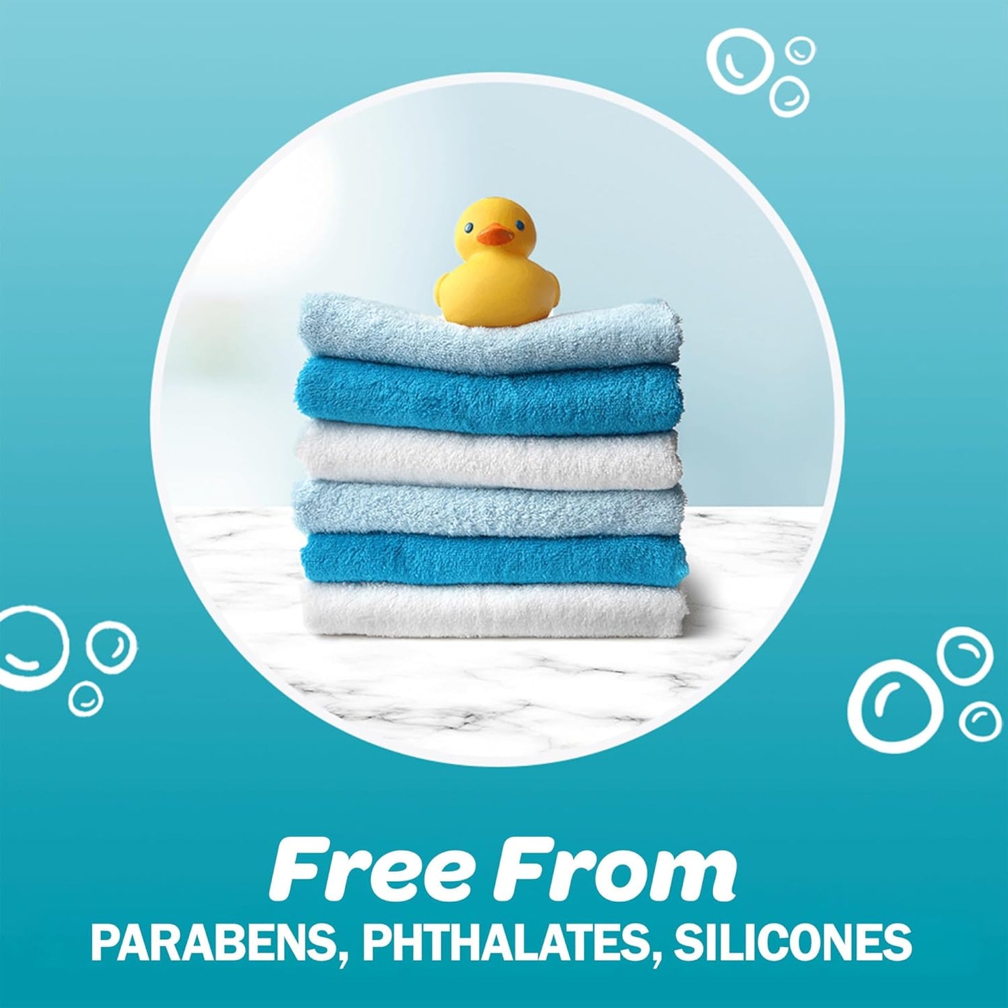 Dial Kids All-in-1 Body Wash + Hair + Bubble Bath, Melon Scent, 24 Fl Oz, Pack of 4, Hypoallergenic Body Wash & Shampoo, No Tears Formula for Kids 2+ Years, No Parabens & Silicones