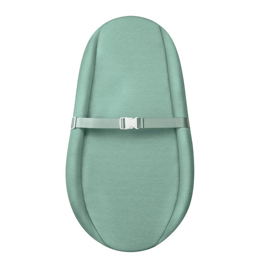 Blissful Diary Baby Changing Pad with Waterproof Lining Foam, Includes a Soft & Washable Cover, Contoured Changing Table Pads for Dresser Top with Non-Slip Bottom, 32”×16” (Green, Avocado)