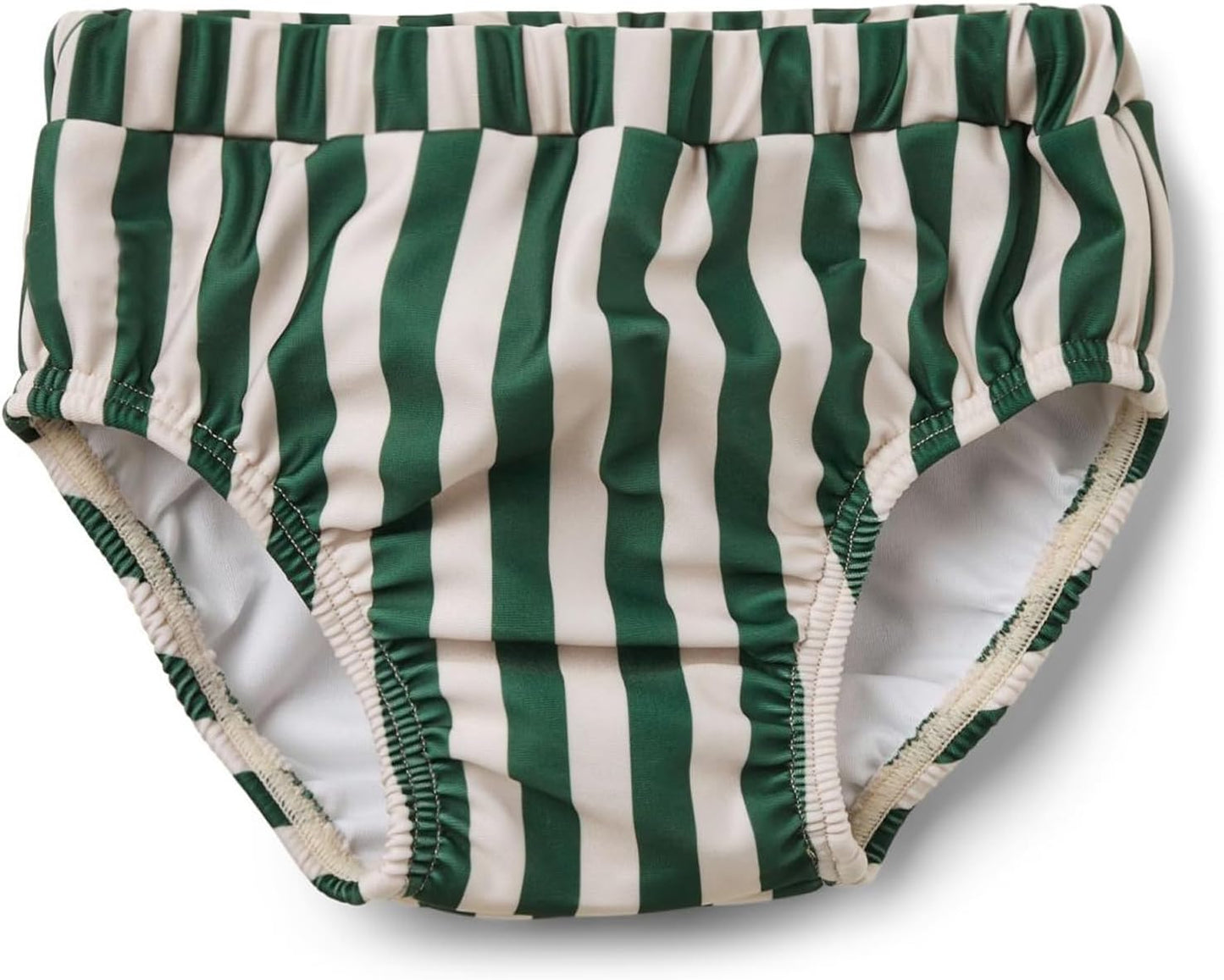 Toddler Boys Swim Diapers Washable Reusable Swimming Diaper Waterproof Swim Pants Green Striped Swimsuit 18-24 Months
