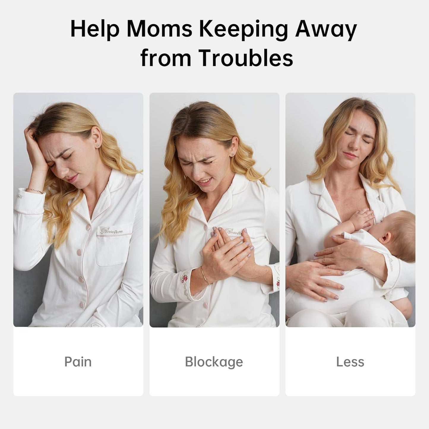 TSRETE Double Wearable Breast Pump, Electric Hands-Free Breast Pumps with 2 Modes, 9 Levels, LCD Display, Memory Function Rechargeable with Massage and Pumping Mode 24mm Flange-Green