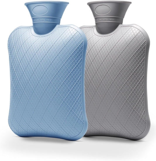 Hot Water Bottle (2L Blue + 2L Grey)