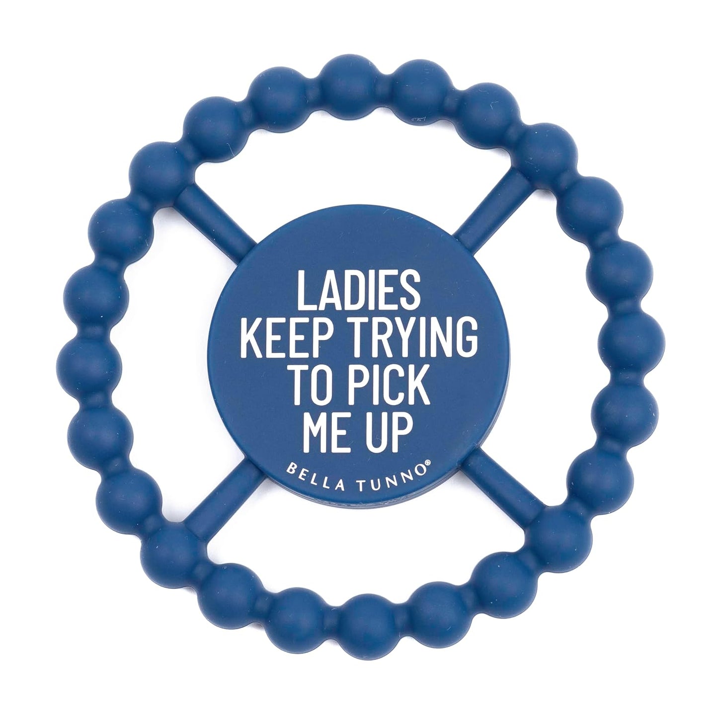 Baby Teether by Bella Tunno, Silicone Teethers for Babies 3-6 Months, 6-12 Months, Baby Toys, Pacifier, Teething Relief, Boys, Girls, Ladies Pick Me Up
