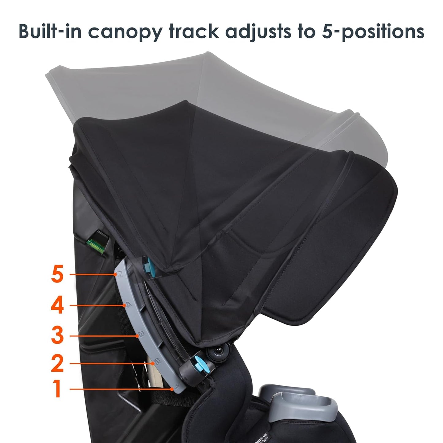 Baby Trend Cover Me™ 4-in-1 Convertible Car Seat, Scooter