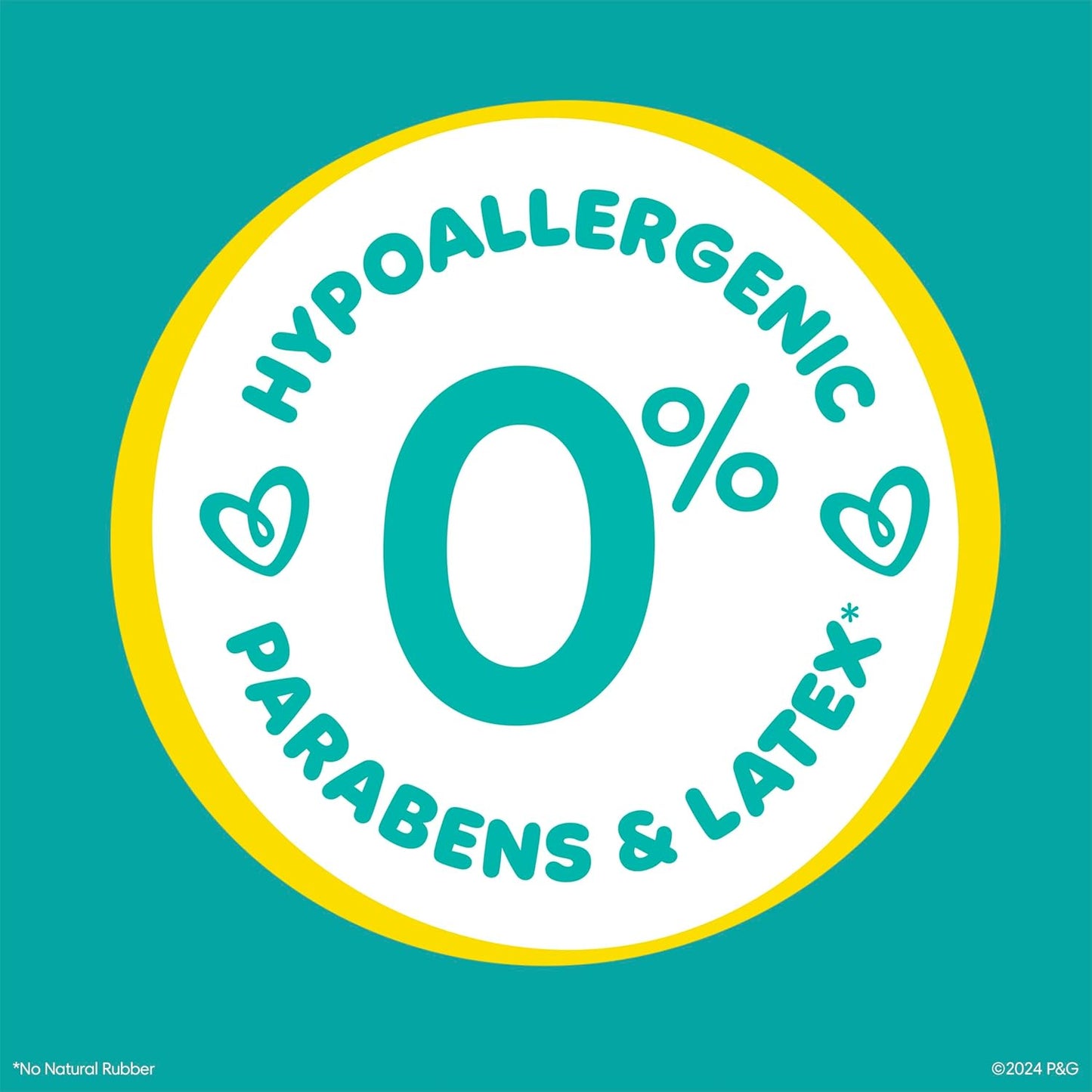 Pampers Diapers - Swaddlers 360° - Size 3, 124 Count, up to 100% Leakproof Comfy Dry Fit, Designed for Easy Changes, Pull On Baby Diaper (Packaging May Vary)