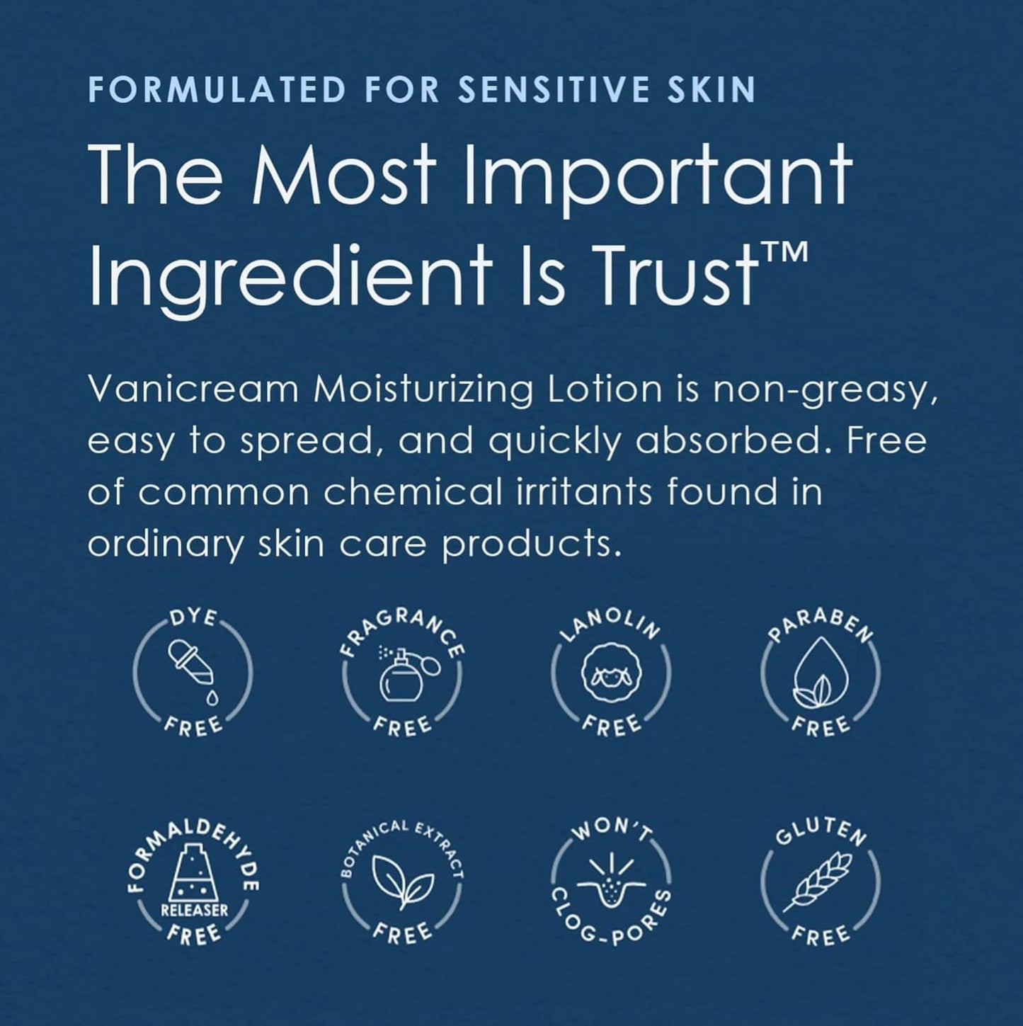 Vanicream Moisturizing Lotion with Pump | Fragrance and Gluten Free | For Sensitive Skin | 16 Ounce (Pack of 1)