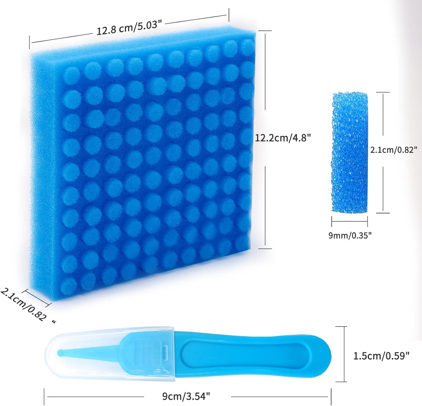 Nasal Aspirator Hygiene Filters 200PCS, Replacement for NoseFrida Nasal Aspirator Filters Safe Environmental, BPA, Phthalate & Latex-Free (200 Count +Tweezer)