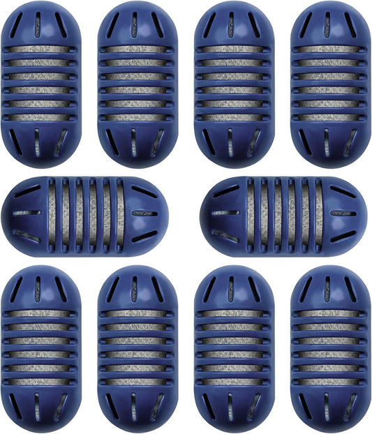 Funmit Demineralization Cartridge Compatible with HoMedics Ultrasonic Humidifiers, Prevents Hard Water Build-Up, Filters Mineral Deposits, Purifies Water, Compared to UHE-HDC4, 10 Pack