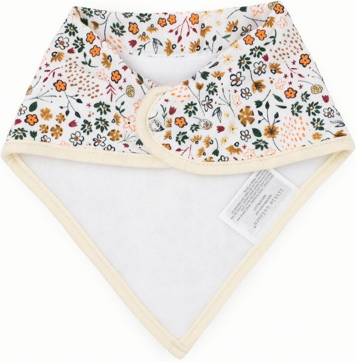 Little Unicorn Cotton Muslin with Fleece Bandana Bib