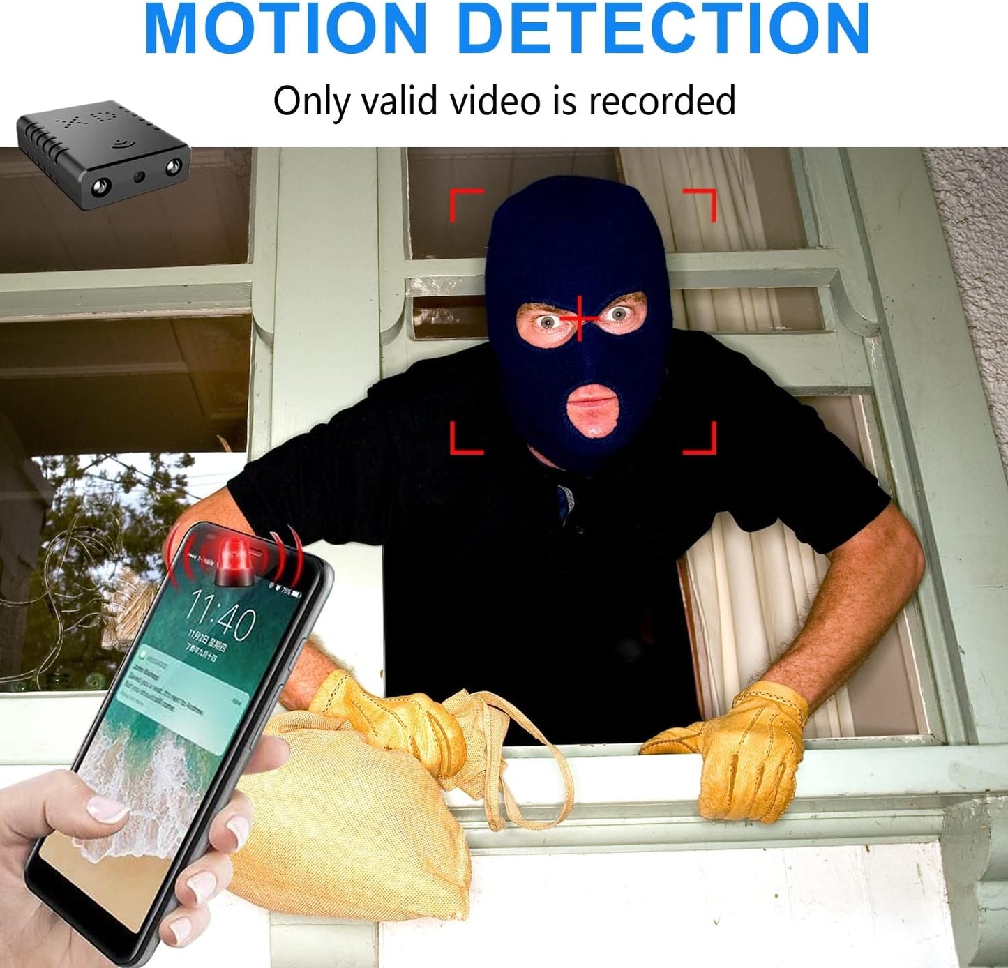 Wireless Wifi Camera,HD1080P WiFi Home Camera For Home Security,Pet Camera,Baby Monitor Camera with Night Vision,Motion Detection,Cloud Storage,Remote Viewing for Indoor/Outdoor with iOS Android APP