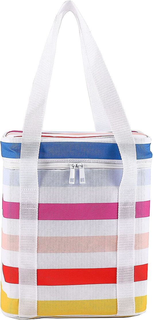 4 Bottle Wine Bag,Insulated&Leakproof Wine Cooler Bag,Wine Carrier Wine Tote Bag Wine Bottle Bag,Insulated Cooler Bag for Travel Picnic Beach Camping,Wine Gifts for Women Wine Lover,Wine Accessories