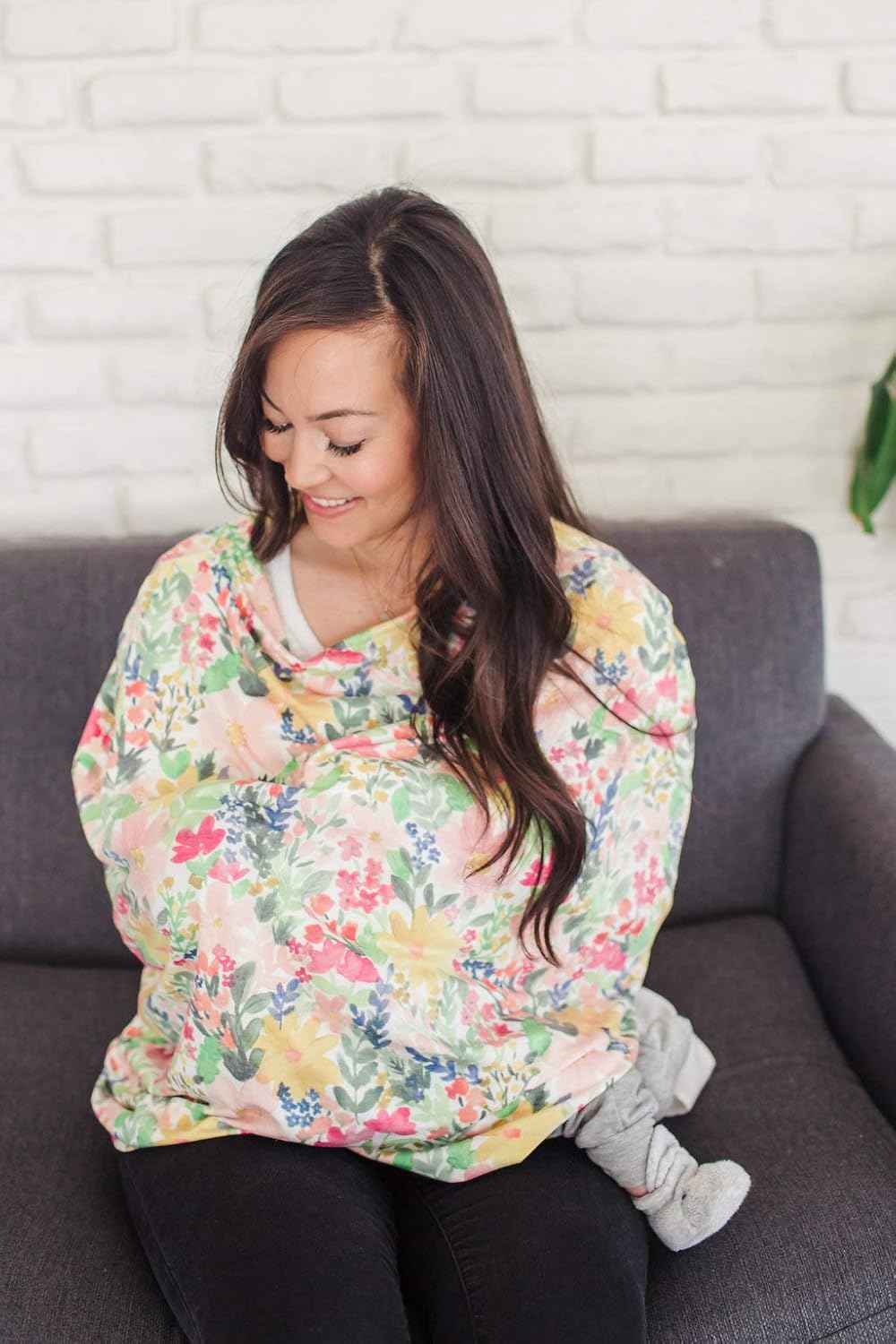 Lark Multi-Use Cover: Car Seat, Nursing & Stroller Cover - Stretchy Fabric, All-Season Use, Stylish Designs, Easy Access for Moms