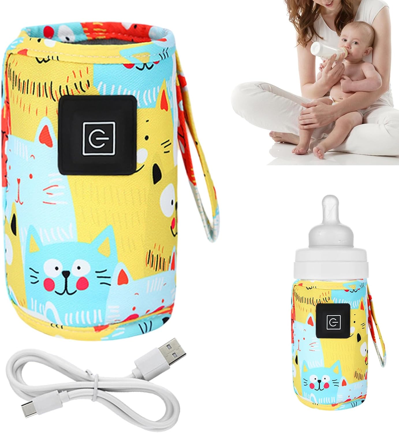 Portable General Baby Bottle Insulator Sleeve Travel Friendly Baby Bottle Warmer Pouches Infant Bottle Thermal