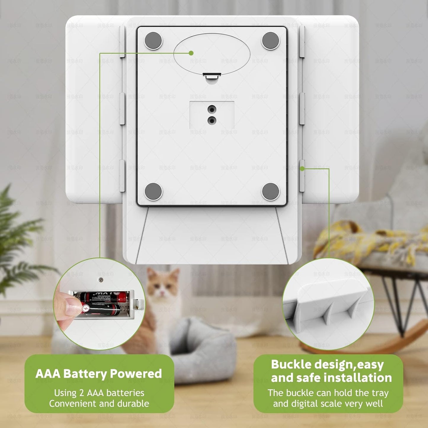 11lbs/0.1g Pet Scale for Small Animal, Whelping Scale, Guinea Pig Weighing Scale, High Precision 0.003oz, Suitable for All Newborn Pets, Kittens, Turtles,