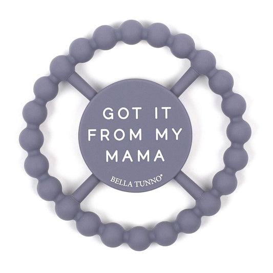 Baby Teether by Bella Tunno, Silicone Teethers for Babies 3-6 months, 6-12 months, Baby Toys, Pacifier, Teething Relief, Boys, Girls, Mama