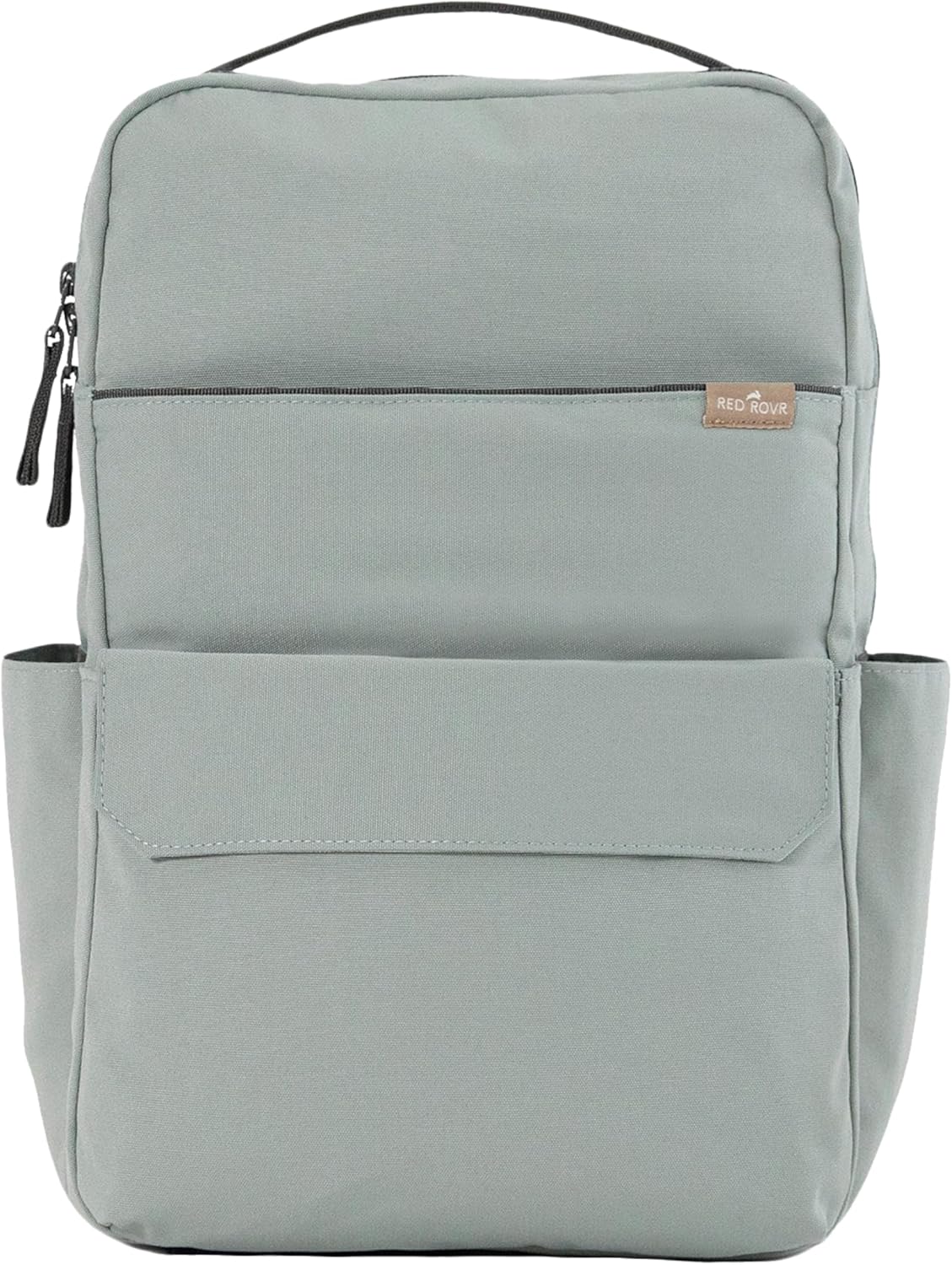RED ROVR Roo Lightweight 1 LB Diaper Bag Backpack | 11 organizational pockets| Durable & Water-Resistant (Sage)