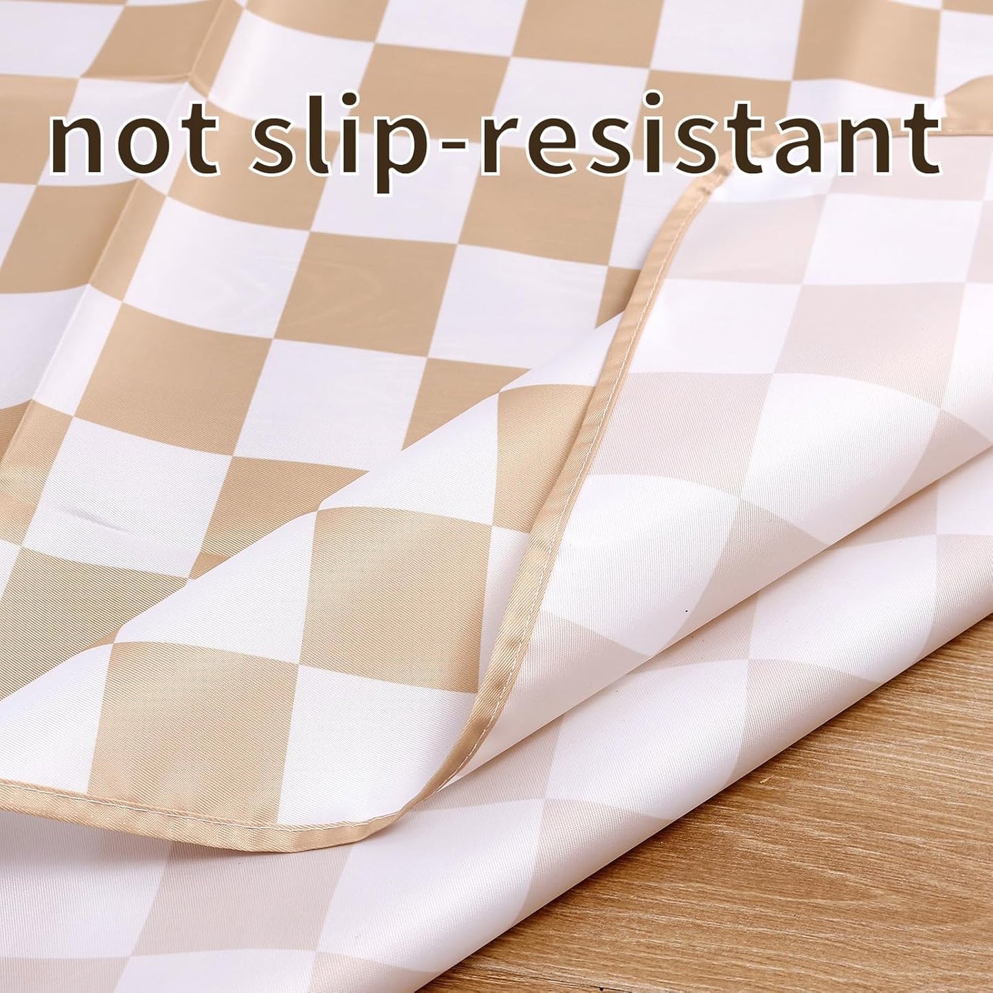 Baby Splat Mat for Under High Chair, 51 x 51 Inch Wipeable Splash Mat，Floor Protector，Wipe-Clean Tablecloth and Playing Mat (Square)