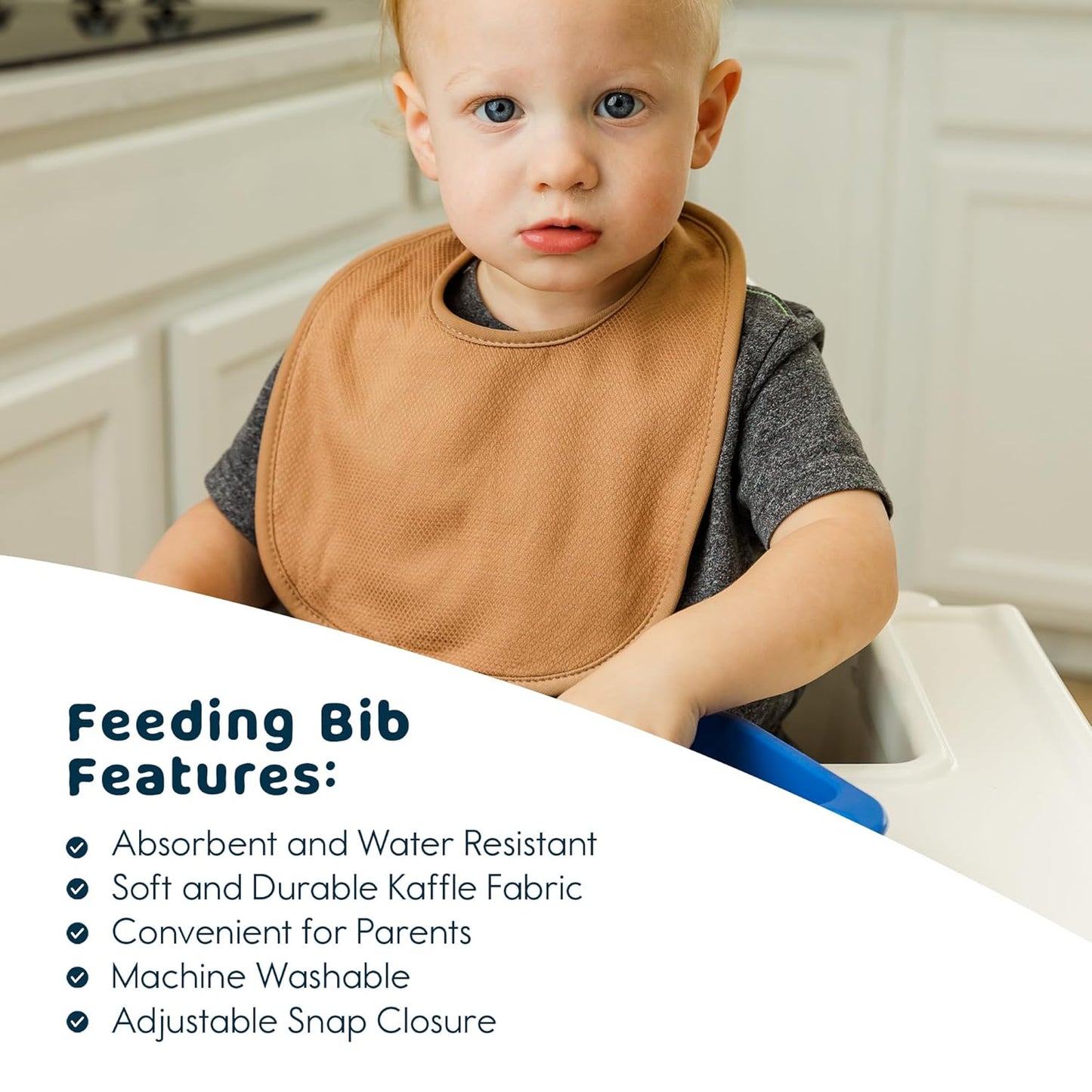 Tiny Twinkle 8 Pack Baby Bibs for Drooling and Teething – Waterproof & Absorbent Bibs for Baby Girl & Boy, Machine Washable Infant Bib Set for Newborns and Toddlers (Spring Boy Set 8-Pack)