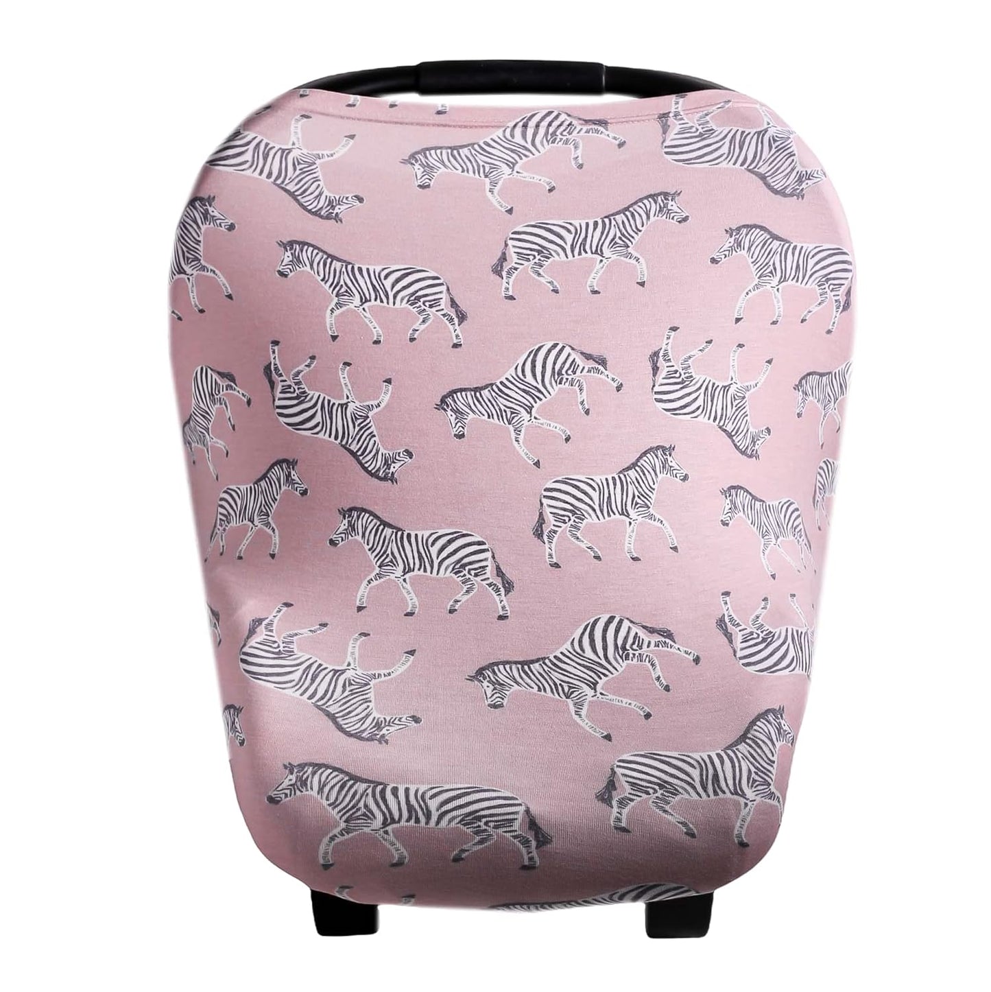 Zella Multi-Use Cover: Car Seat, Nursing, Stroller - Stretchy Fabric, All-Season, Stylish Designs, Easy Access