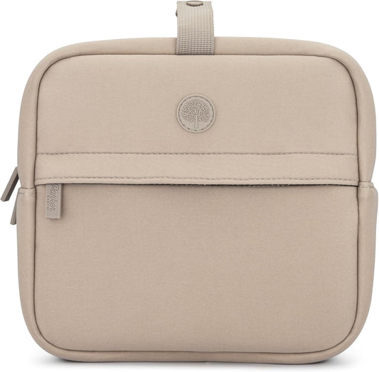 Parker Baby Drift Neoprene Insulated Baby Bottle Cooler | Soft & Waterproof Snacks & Breast Milk Cooler Travel Bag w/Insulated Interior | Attaches to Backpacks & Strollers | Modern & Neutral Colors