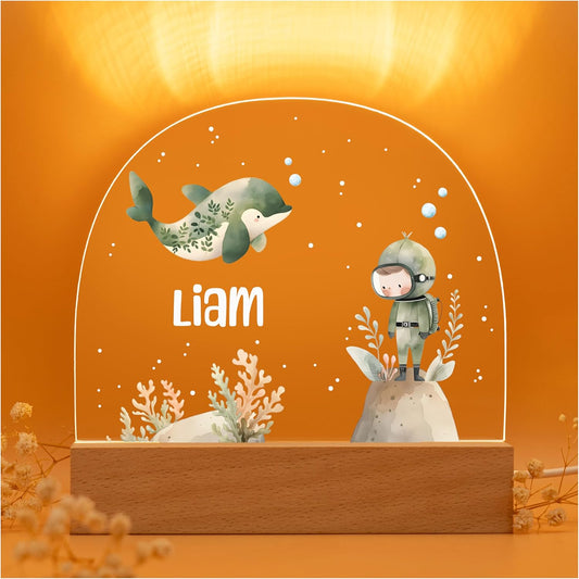 Baby Night Light/Newborn Boy Gifts/Personalized Baby Gifts/Custom Cloud Light for Bedroom/Unique Nursery Decor