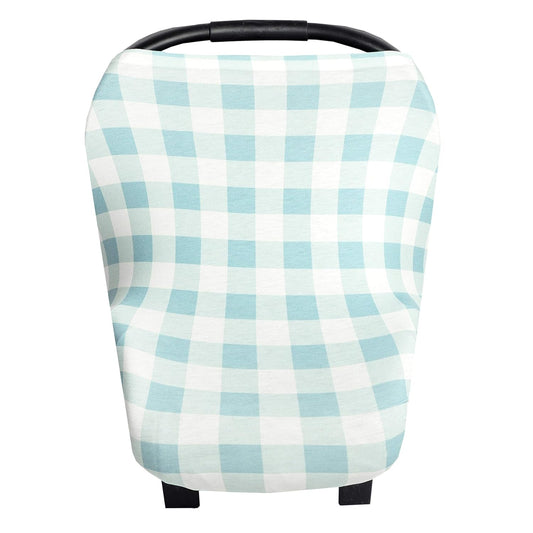 Lincoln Multi-Use Cover: Car Seat, Nursing & Stroller Cover - Stretchy Fabric, All-Season Use, Stylish Designs, Easy Access for Moms