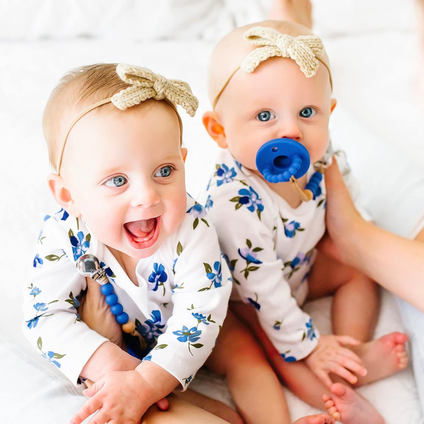 Ryan & Rose Cutie PAT Pacifier Teether (Slant, Memphis)