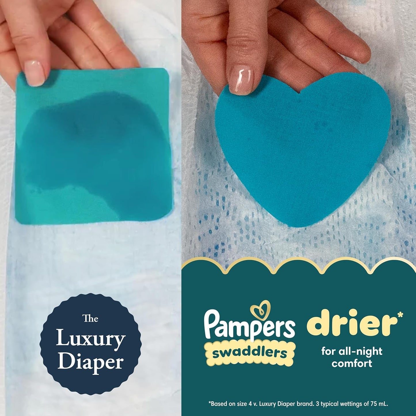 Pampers Swaddlers Diapers, Size 8 (30+ lbs), 76 Count, Absorbent, Keeps Baby Dry and Comfortable, Skin Safe Disposable Baby Diaper (Packaging May Vary)