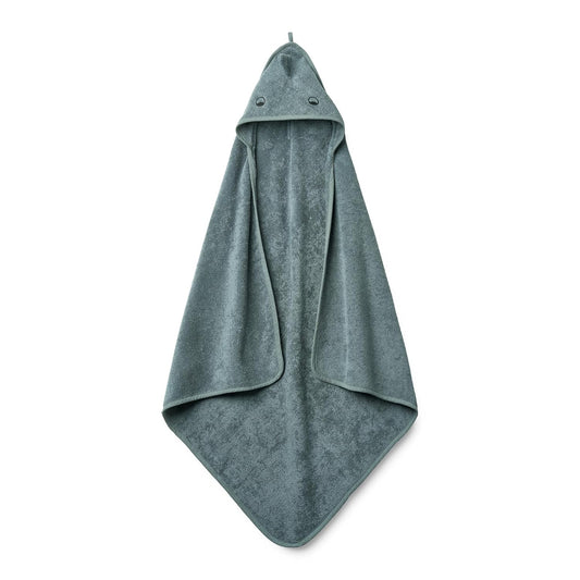 Baby Hooded Towel – Organic Cotton Baby Bath Towels – Baby Towels, Baby Bath Towels for Baby Boy, Baby Girl, Large 32" x 32" Super-Soft and Absorbent Baby Towels for Newborn (Dino - Tradewinds)
