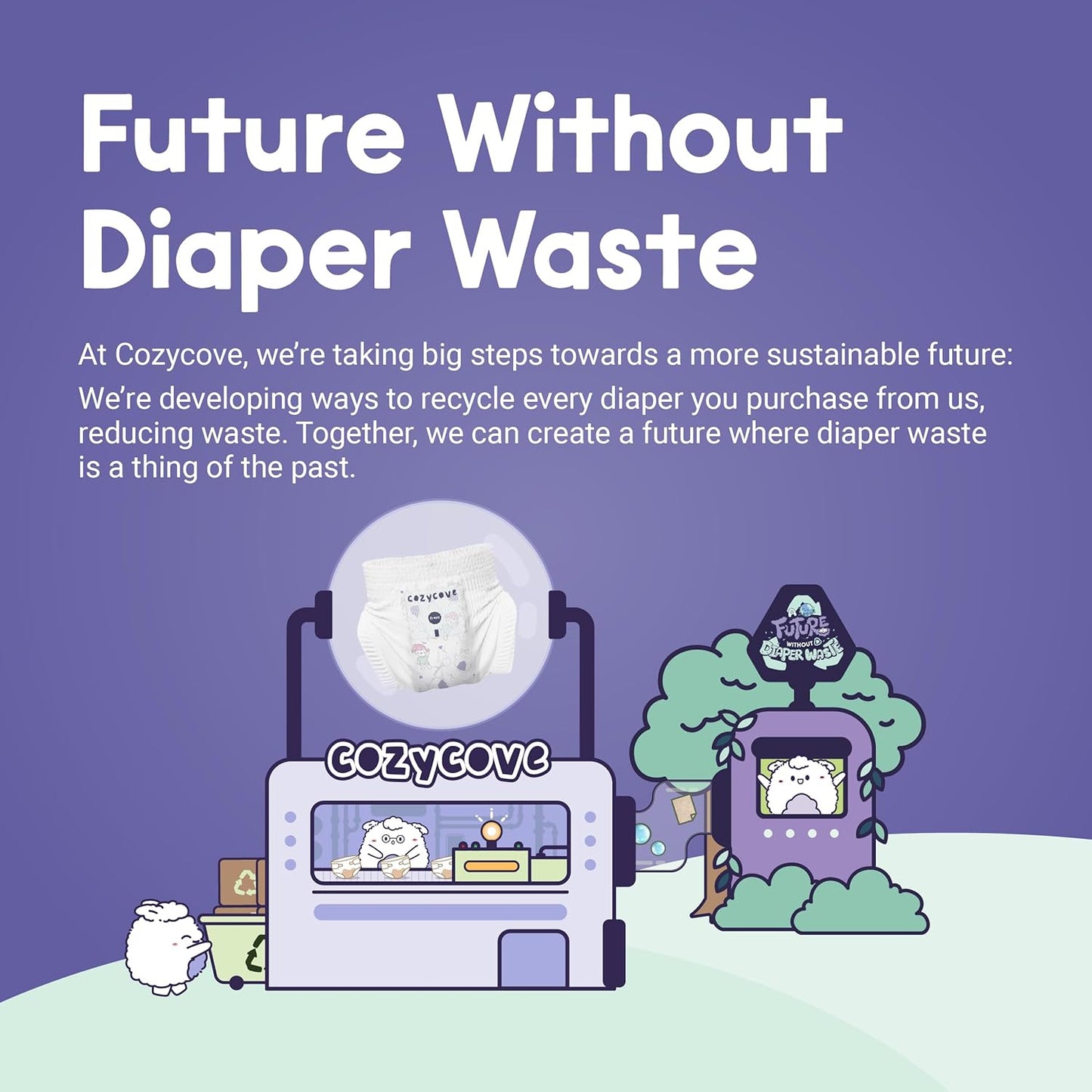 Cozycove Size 5 Diapers, Snooze On Slim Overnight Tape Diapers, Size 5 (28-39 lbs), 80 Count (4 Packs of 20)